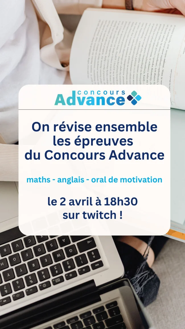 Préparez-vous au Concours Advance 🔔